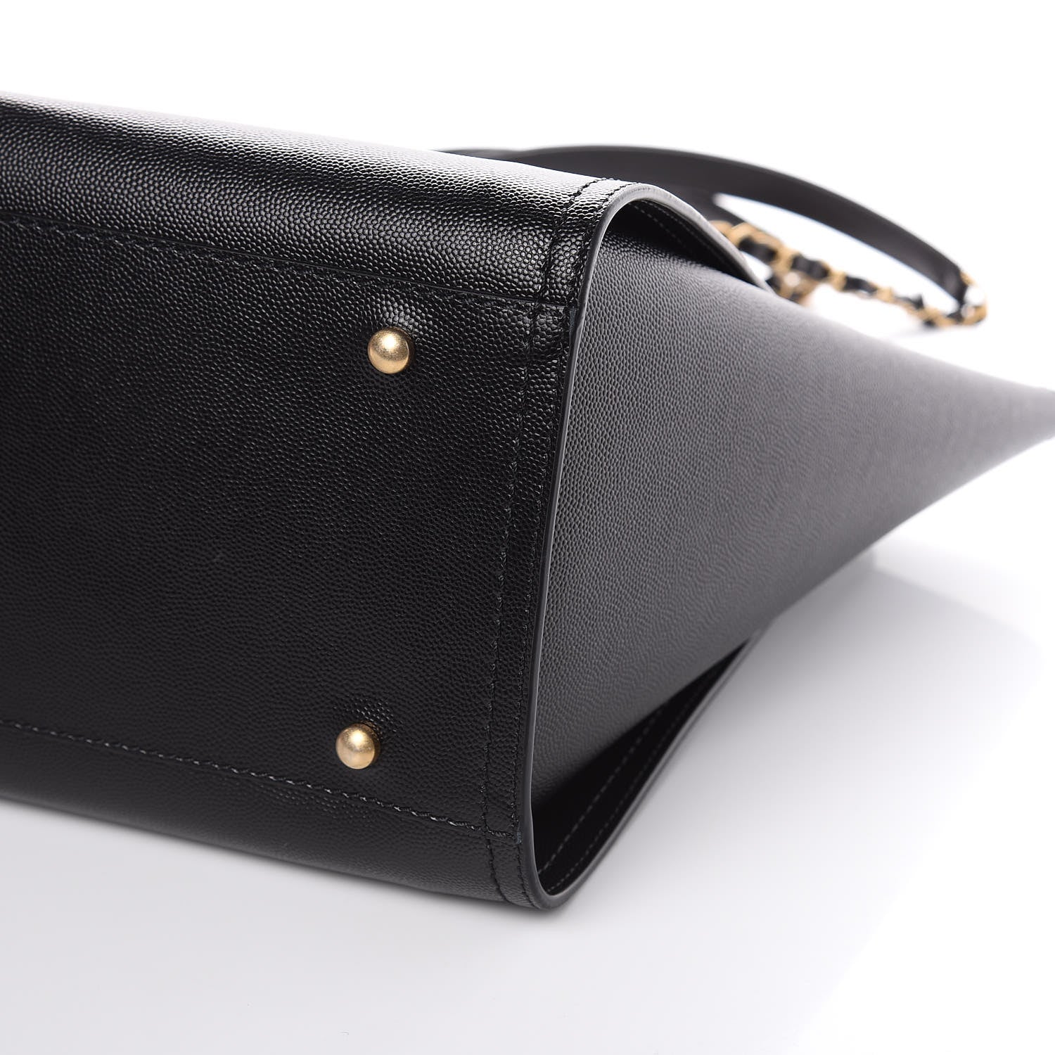 Chanel Caviar Small Studded Deauville Tote Black 10 of 11