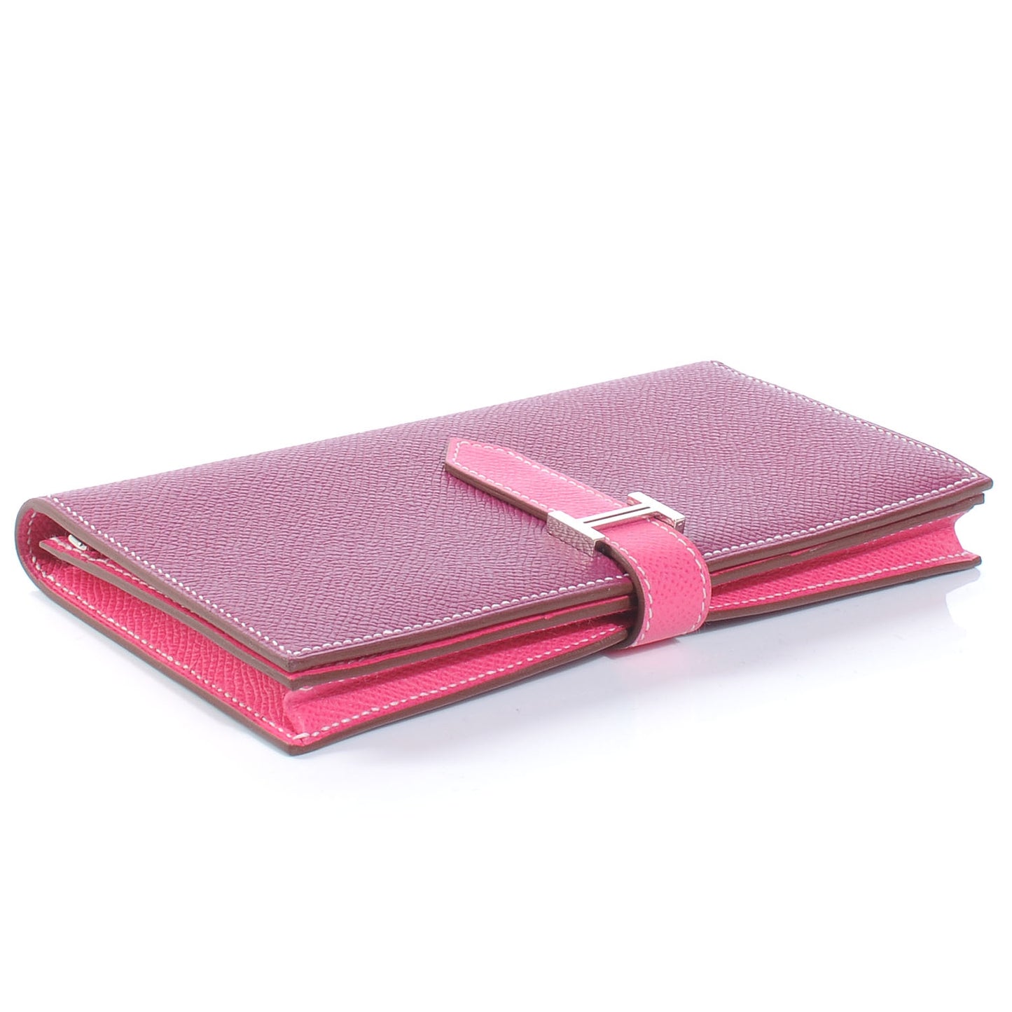 Epsom Bi Color Bearn Wallet Tosca Rose Tyrien