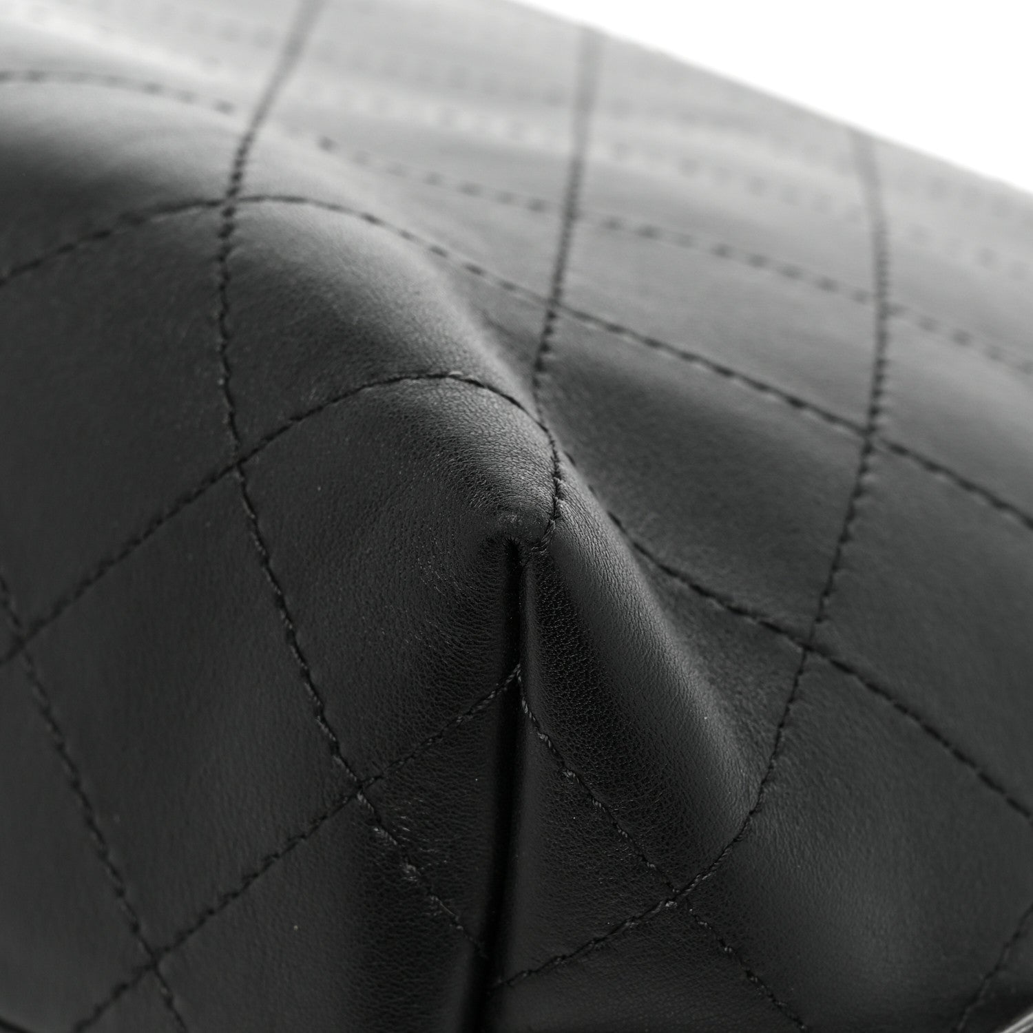 Chanel Calfskin Stitched Large Hobo Black 13 of 13