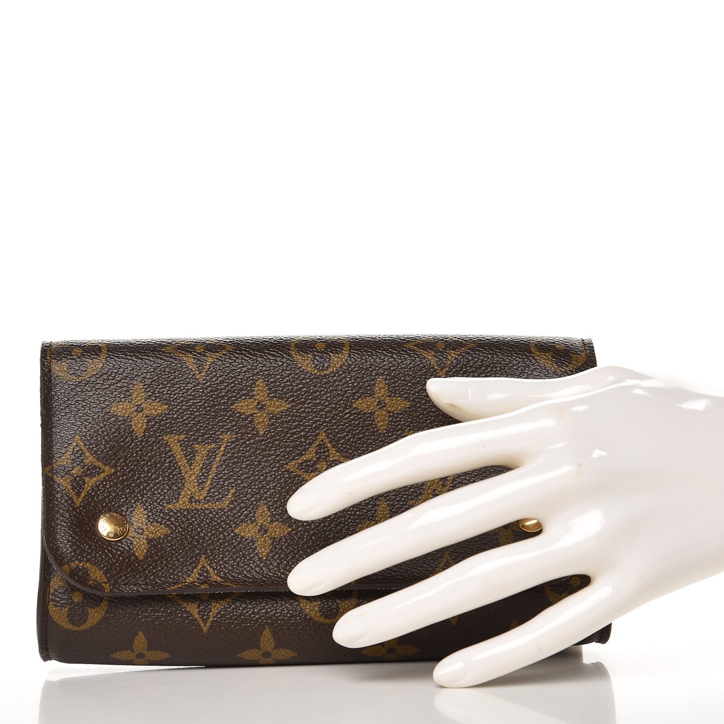 Monogram Wristlet Clutch