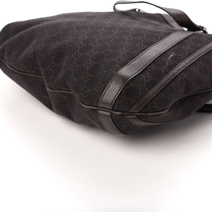 Gucci Monogram Medium Abbey Convertible Tote Dark Brown 9 of 11