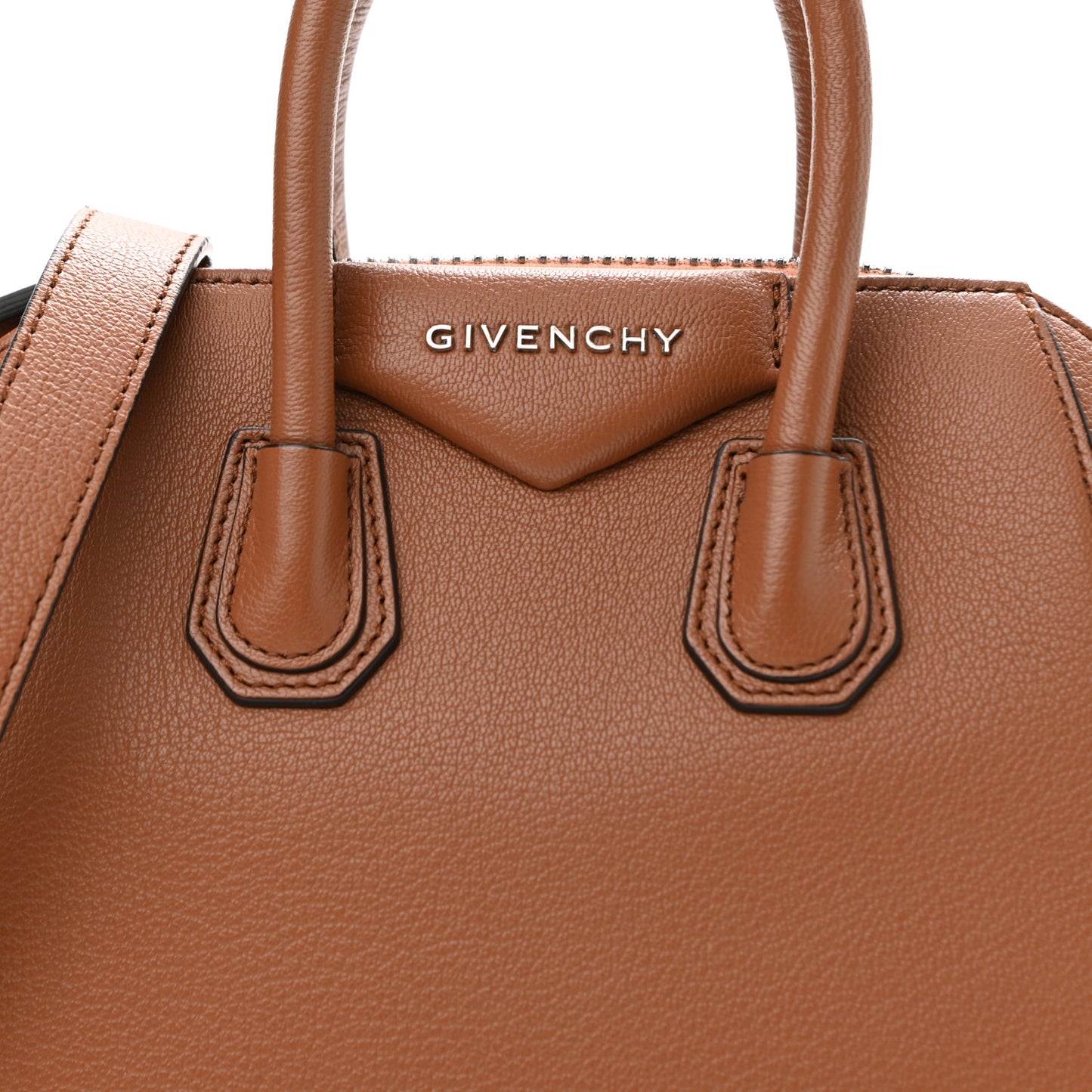 Sugar Goatskin Mini Antigona Caramel
