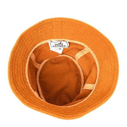 Hermes Cotton Eden Bucket Hat 56 Tan 6 of 7