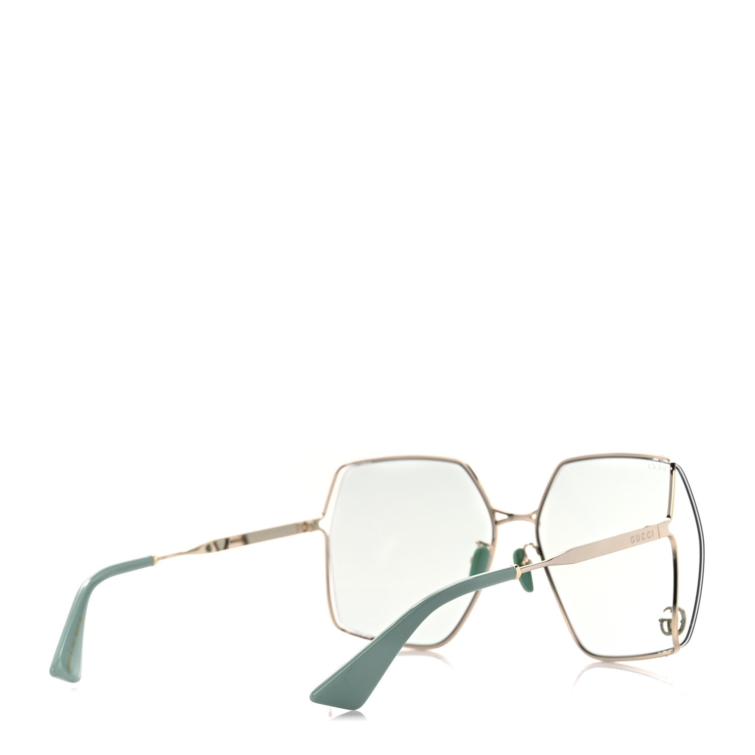 Gucci Metal Sunglasses GG0817S Green 4 of 8
