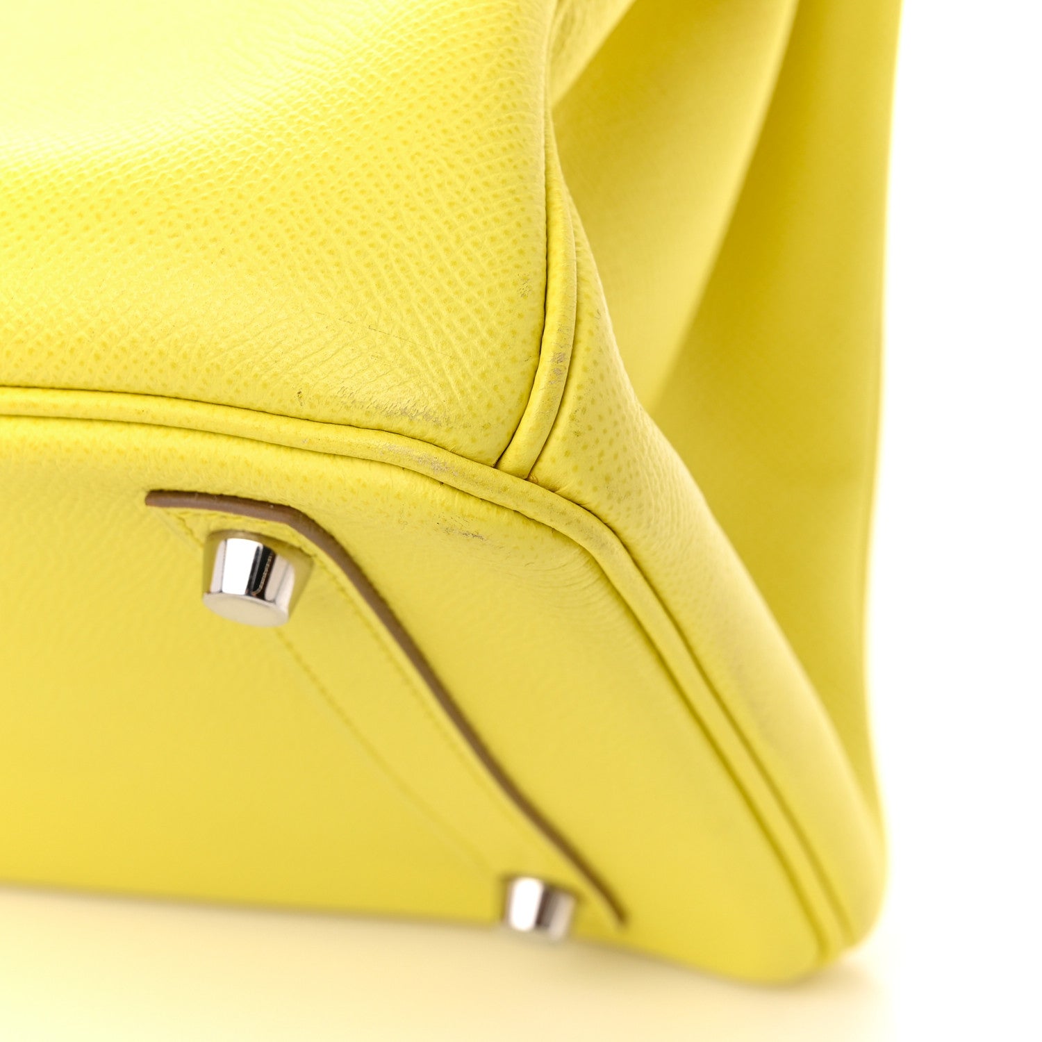 Hermes Epsom BIRKIN 30 Lime 19 of 20