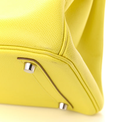 Hermes Epsom BIRKIN 30 Lime 19 of 20