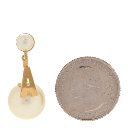 Christian Dior Pearl My ABCDior A Tribale Earring Gold 2 of 5