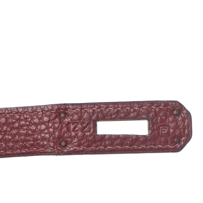 Hermes Fjord Birkin 35 Rouge H 19 of 41