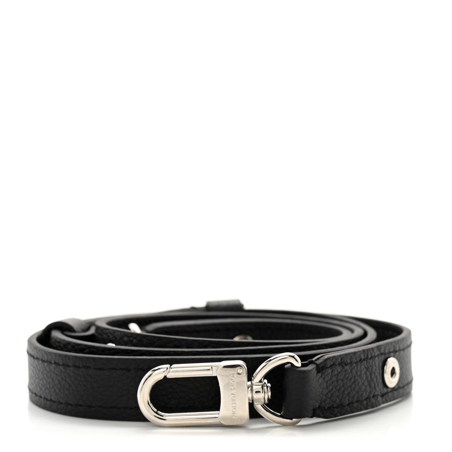 Louis Vuitton Calfskin Buci Shoulder Strap Black 1 of 3