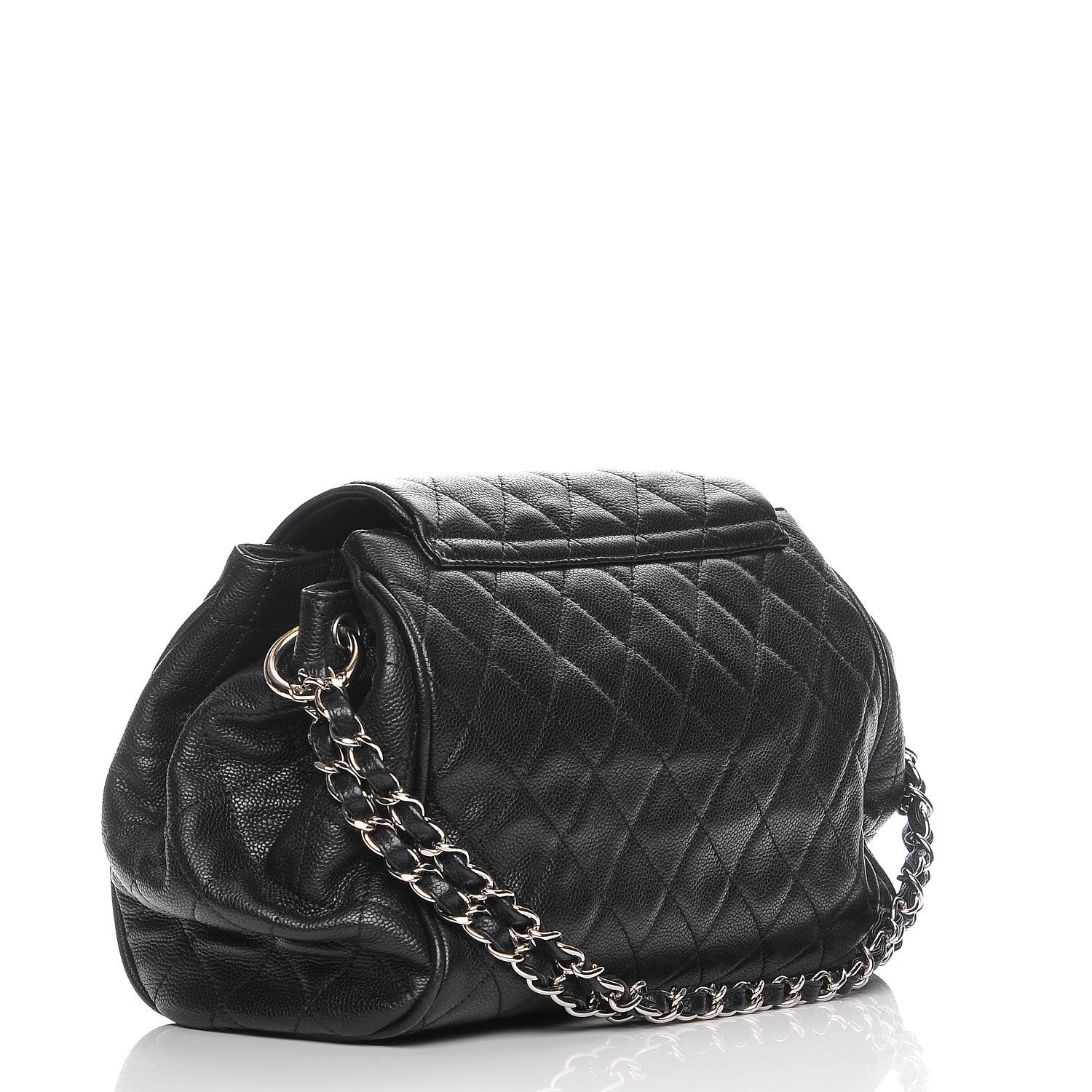 Chanel Caviar Quilted Timeless Accordion Flap Black 3 of 7