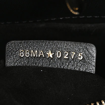 Christian Dior Lambskin Cannage Small My ABCDior Lady Dior Black 7 of 11