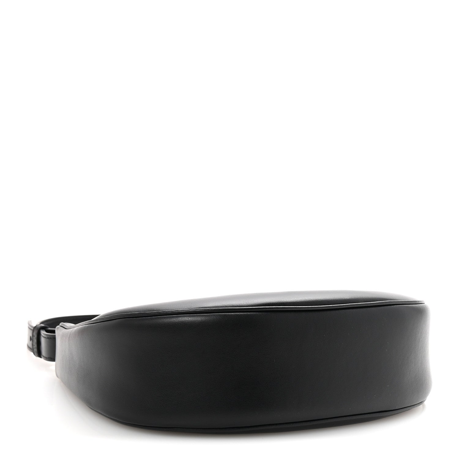 Celine Smooth Calfskin Medium Strap Ava Triomphe Shoulder Bag Black 4 of 10