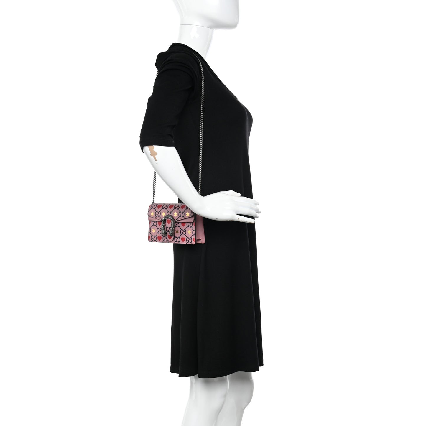 Calfskin Valentine's Day Exclusive Super Mini Dionysus Shoulder Bag