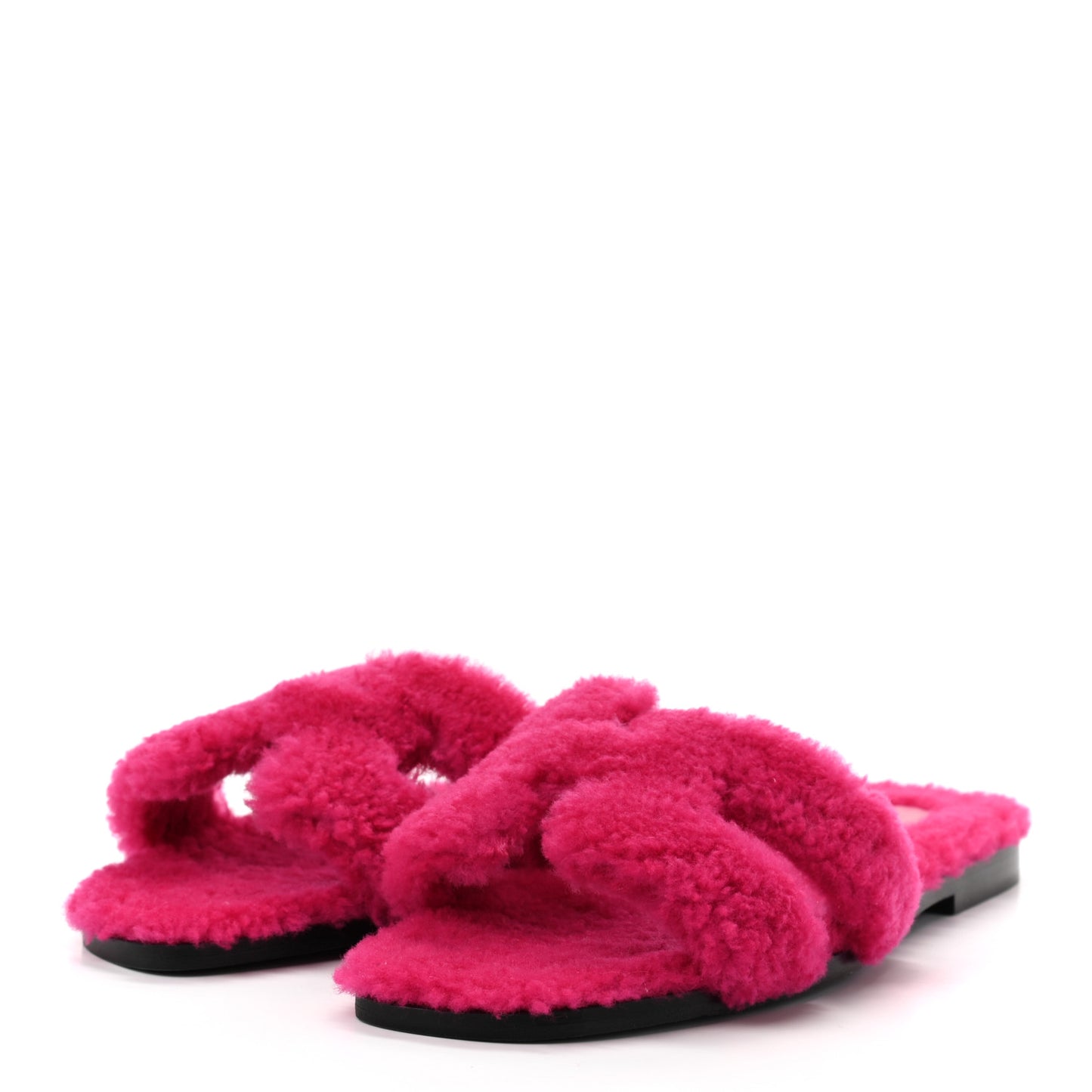 Woolskin Oran Sandals 38 Rose Fuchsia
