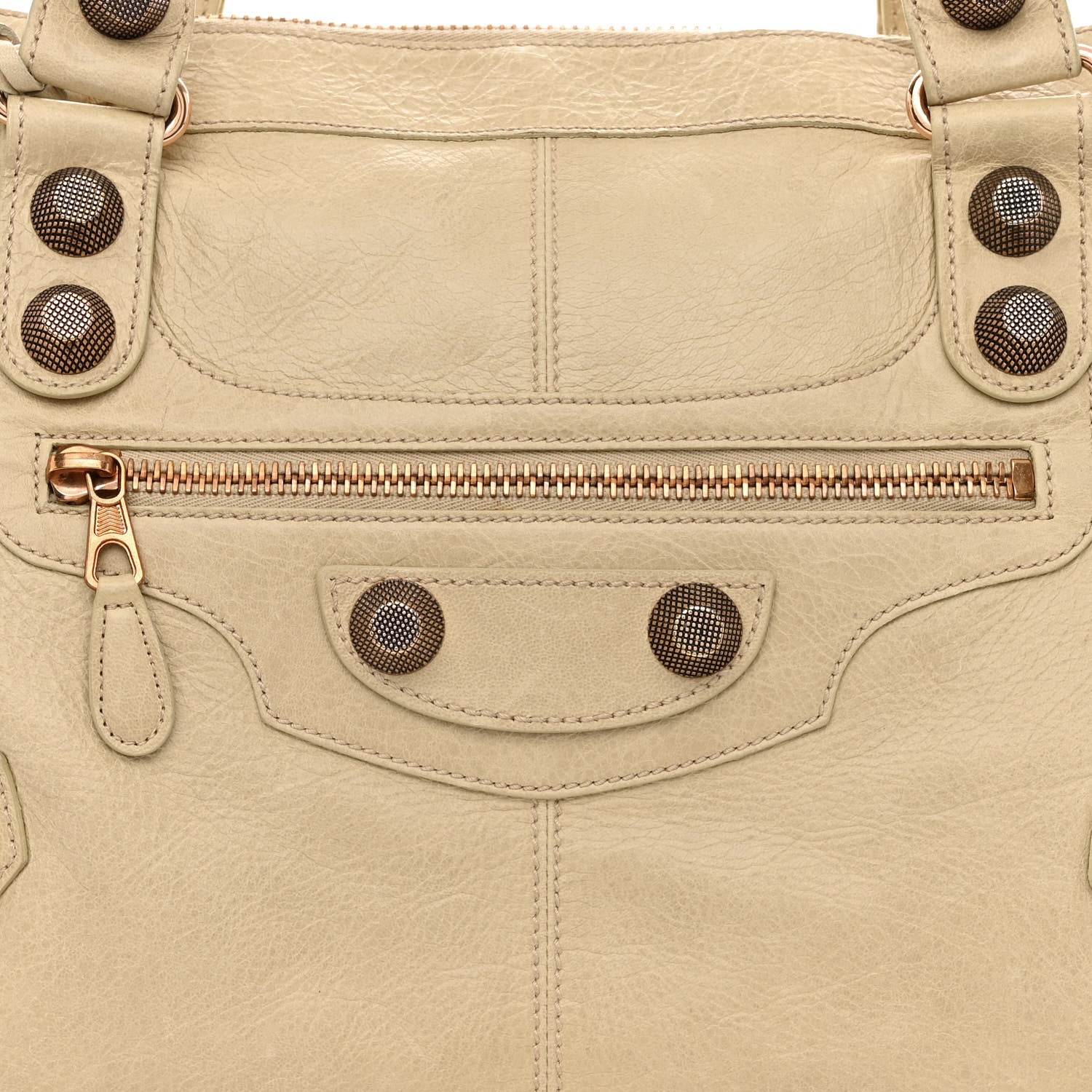 Balenciaga Agneau Giant 21 Rose Gold Hardware Work Praline 8 of 14