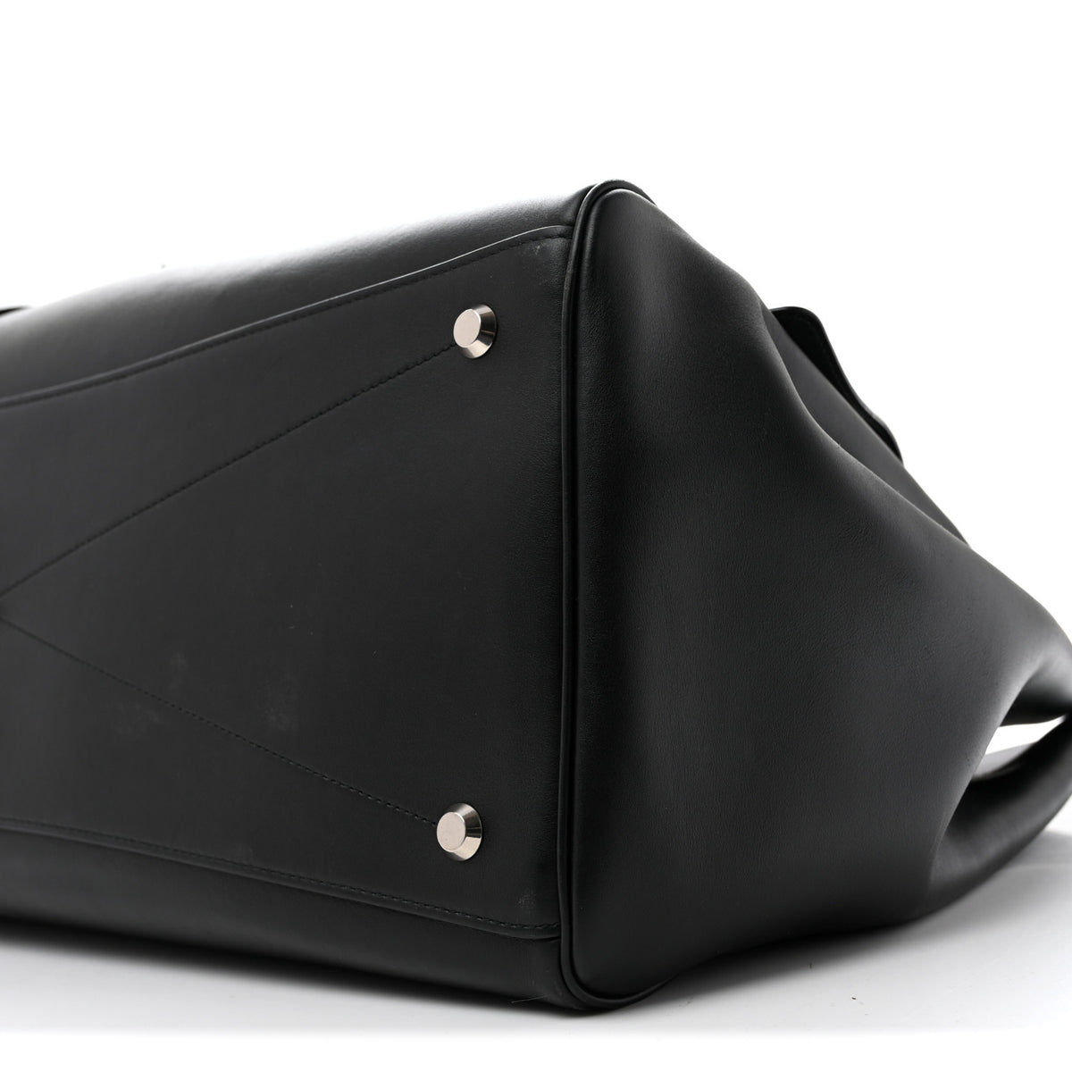 Smooth Calfskin XL Bel Air Carry All Bag Black