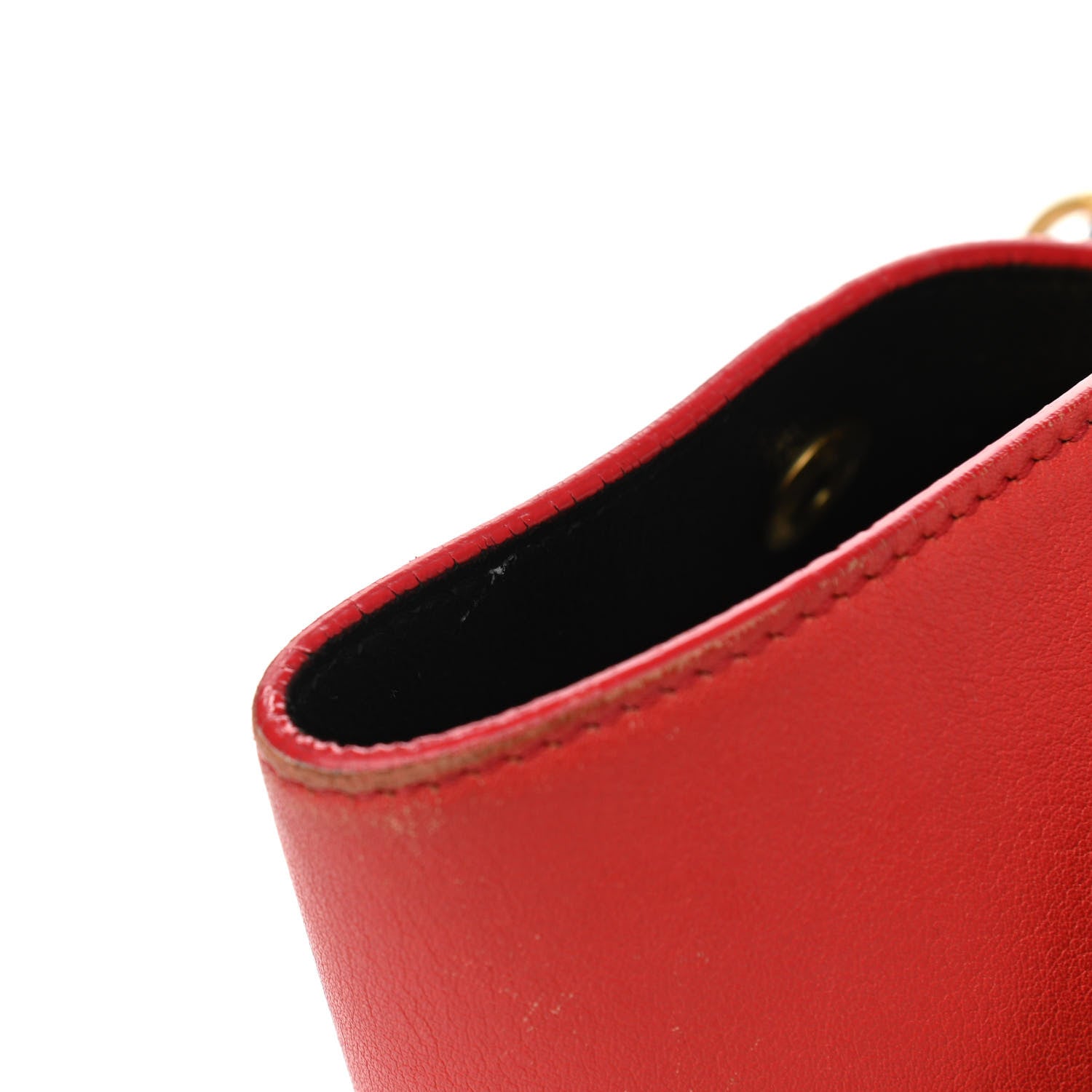 Celine Smooth Calfskin Medium Tri-Color Trapeze Black 17 of 22