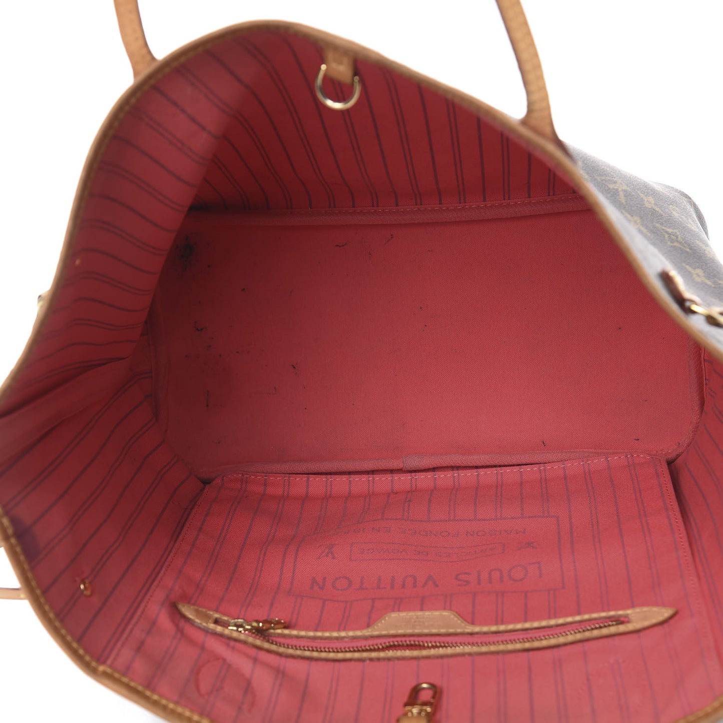 Monogram V Neverfull MM Grenade