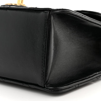 Chanel Shiny Lambskin Quilted Mini Flap Black 10 of 12