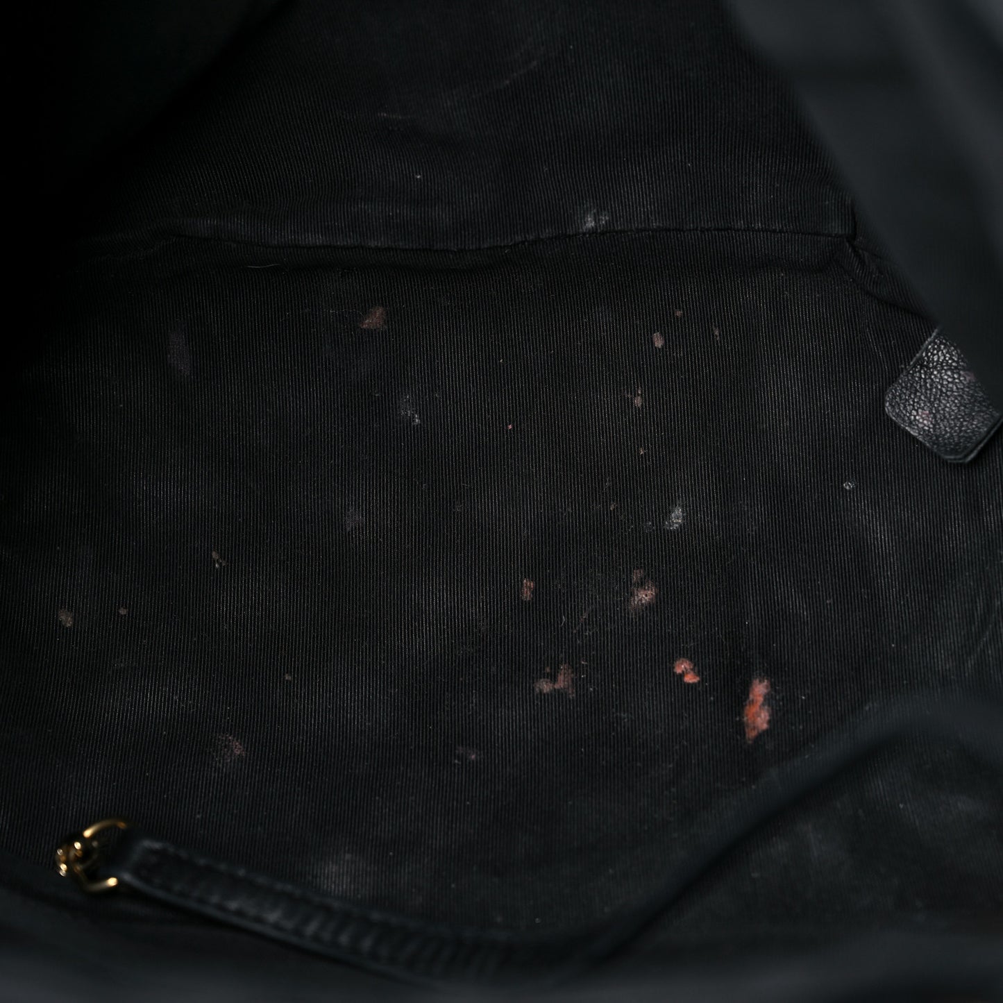 Lambskin Quilted Large Urban Spirit Backpack Black