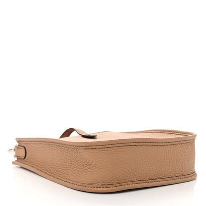 Hermes Taurillon Clemence Amazone Evelyne TPM Chai 4 of 11