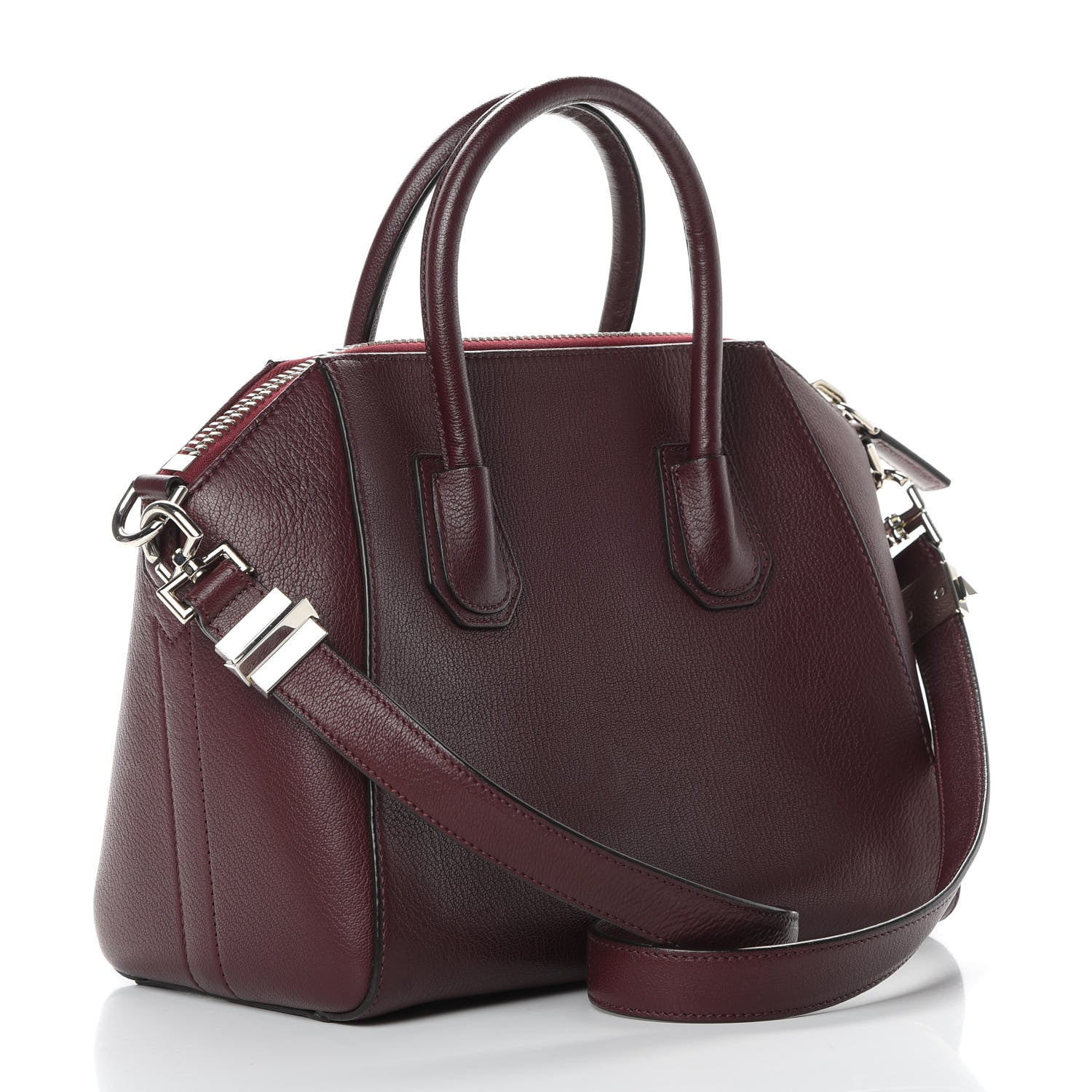 Givenchy Sugar Goatskin Small Antigona Aubergine 4 of 12