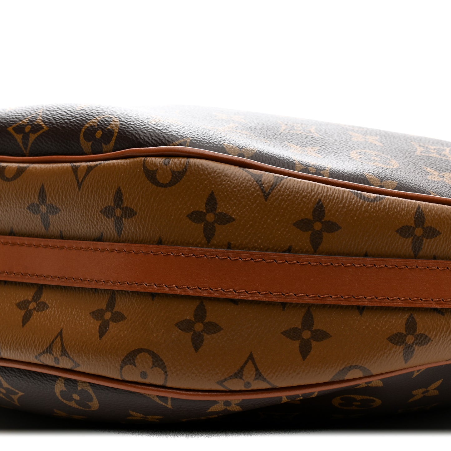 Reverse Monogram Loop Hobo