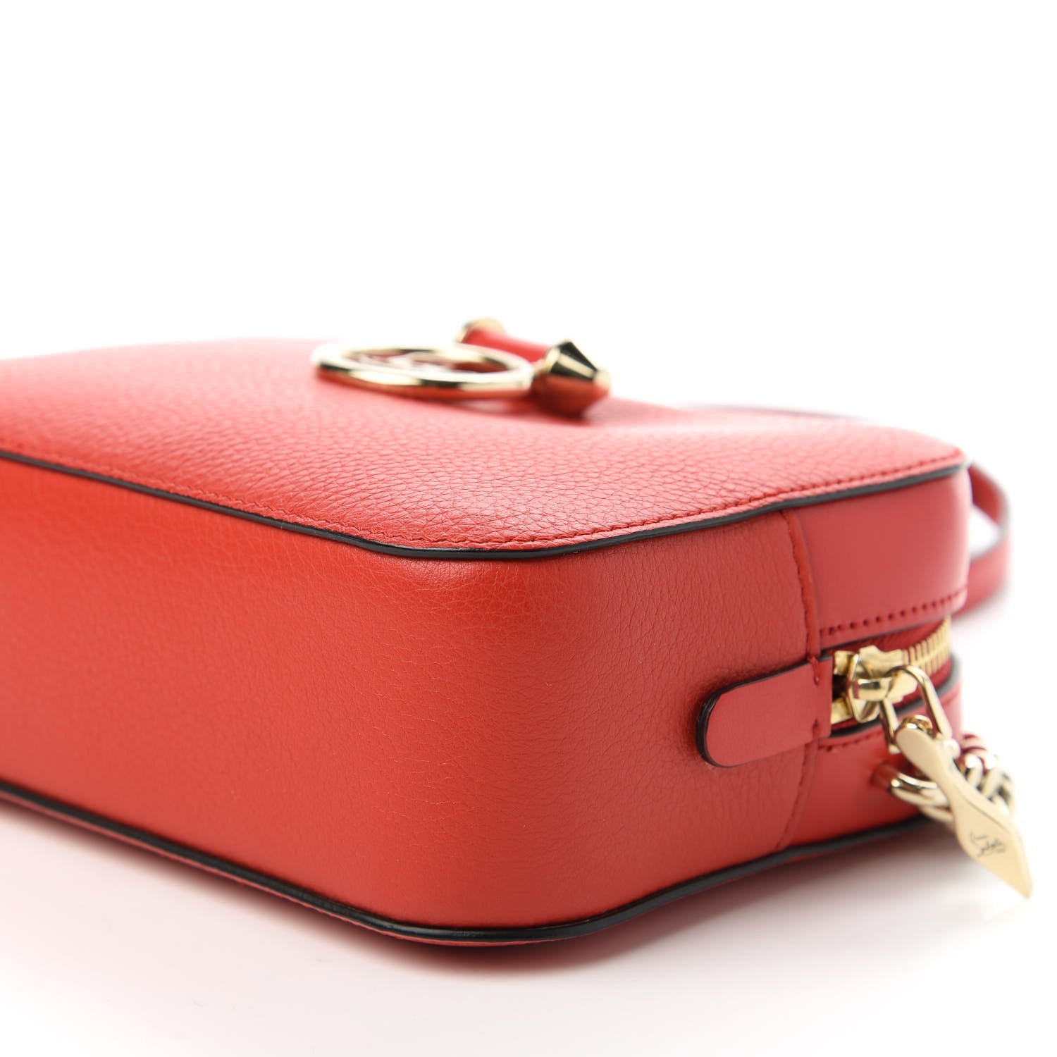 Christian Louboutin Empire Calfskin Mini Rubylou Crossbody Red 7 of 11