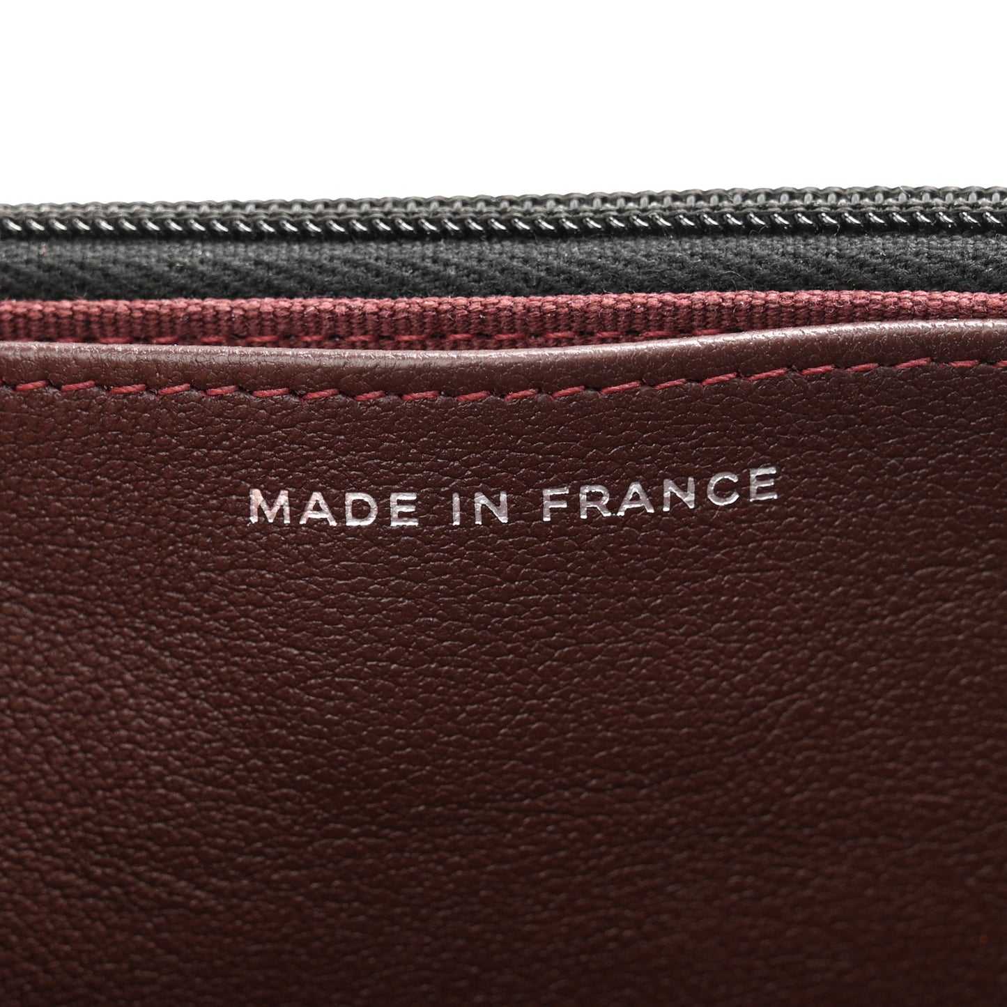 Lambskin Quilted CC Turnlock Wallet On Chain WOC Black