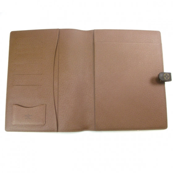 Monogram Large Desk Agenda Cover