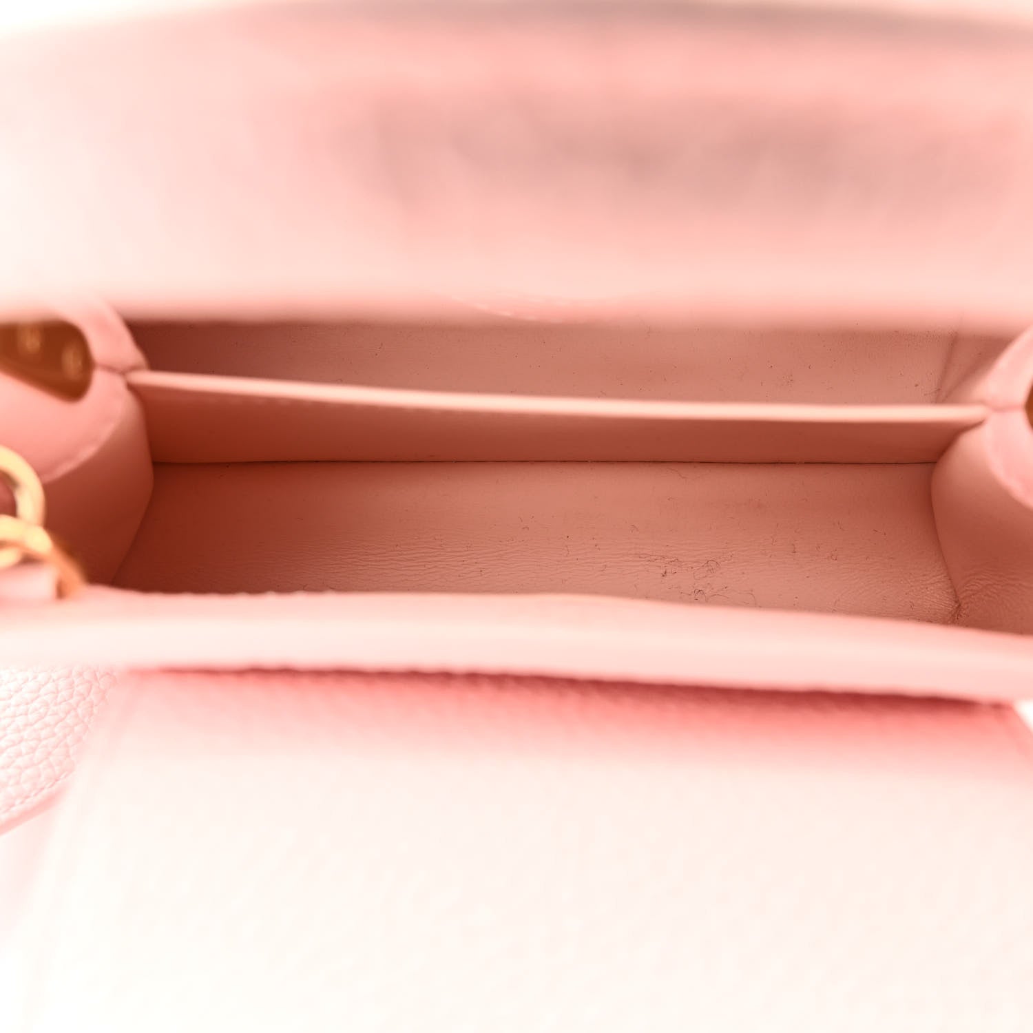 Louis Vuitton Taurillon Capucines Mini Rose Jasmin 5 of 10