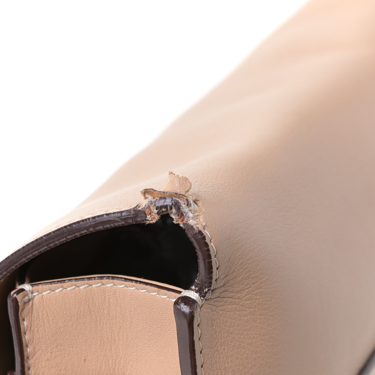Givenchy Calfskin Flat Evening Clutch Beige 5 of 9
