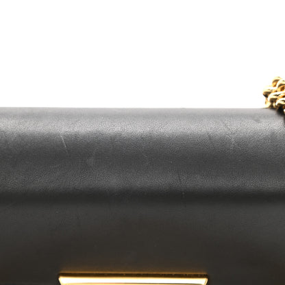 Gucci GG Supreme Monogram Calfskin Small Padlock Shoulder Bag Beige Black Cuir 15 of 15