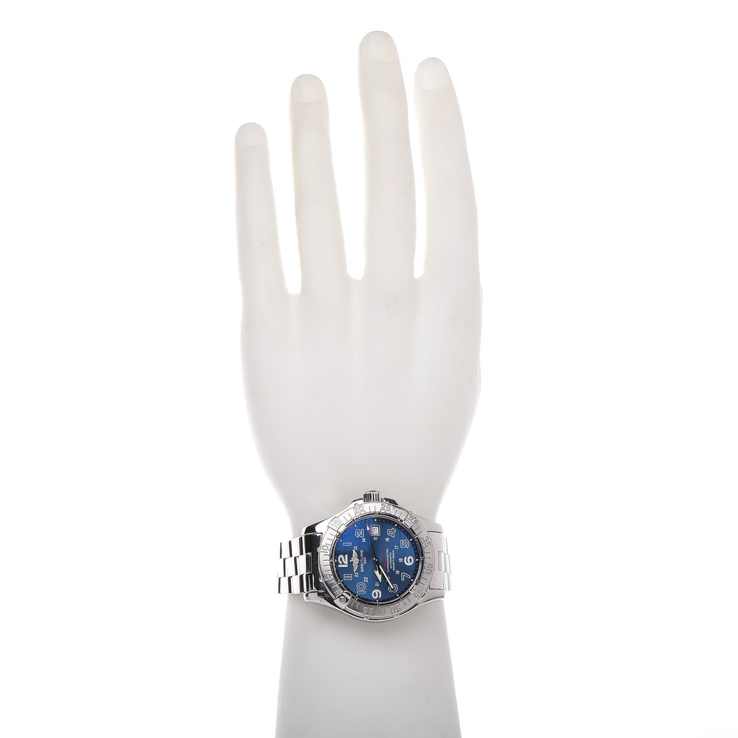 Stainless Steel 42mm Aeromarine Superocean Automatic Watch Blue A1736006