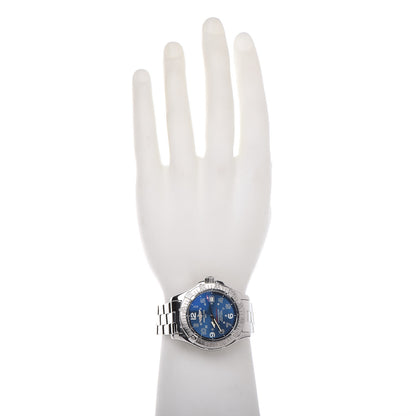 Breitling Stainless Steel 42mm Aeromarine Superocean Automatic Watch Blue A1736006 2 of 8