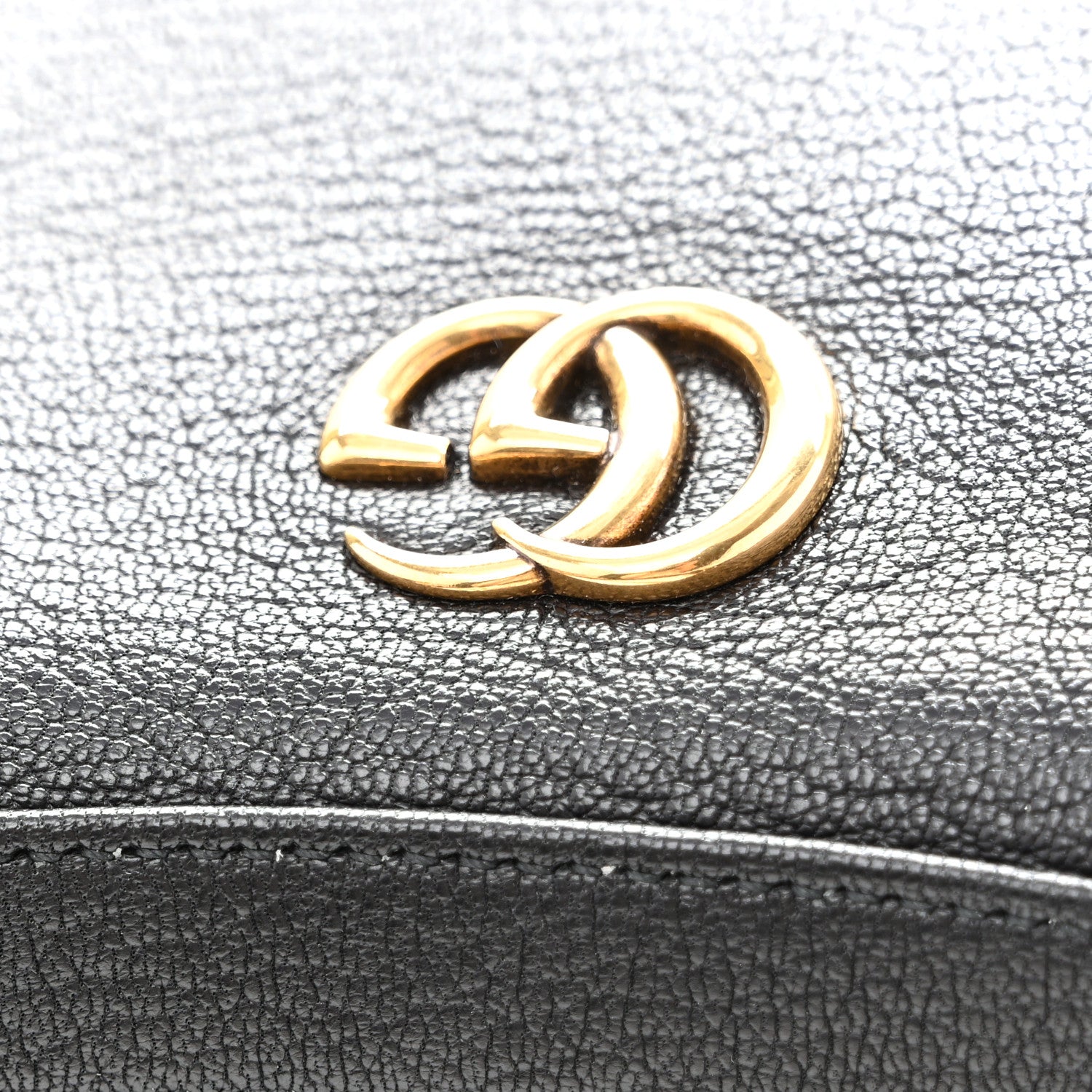 Gucci Goatskin Small Aphrodite Shoulder Bag Black 12 of 12