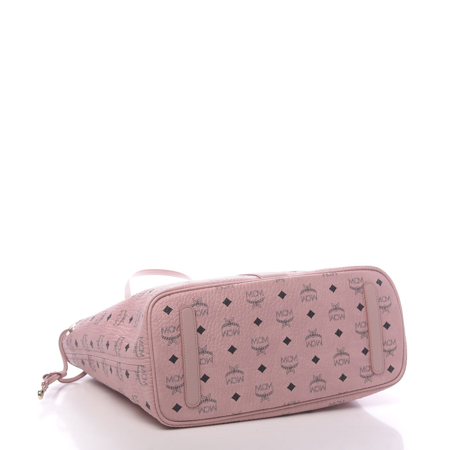 MCM Visetos Medium Liz Reversible Shopper Tote Soft Pink 7 of 15