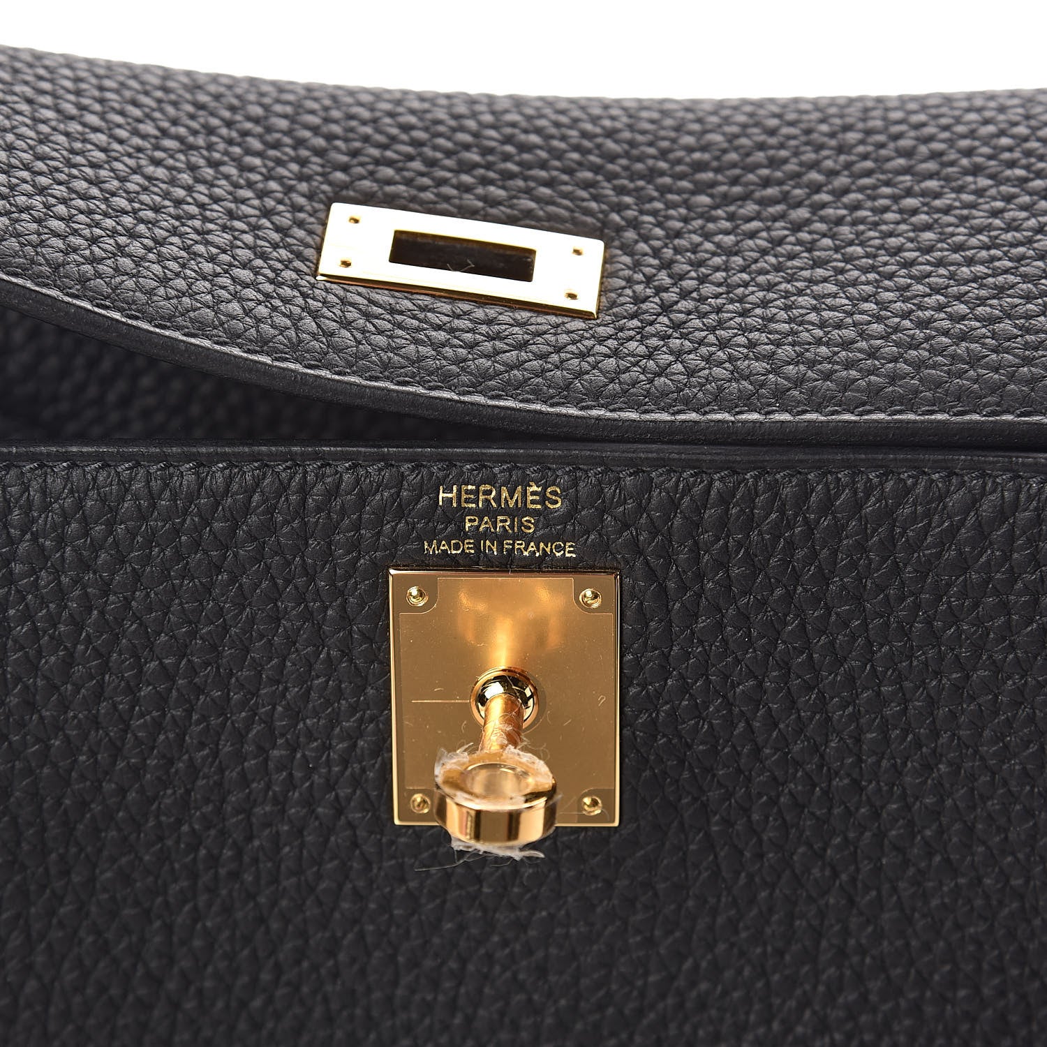 Hermes Togo Kelly Ado Backpack Black 6 of 8