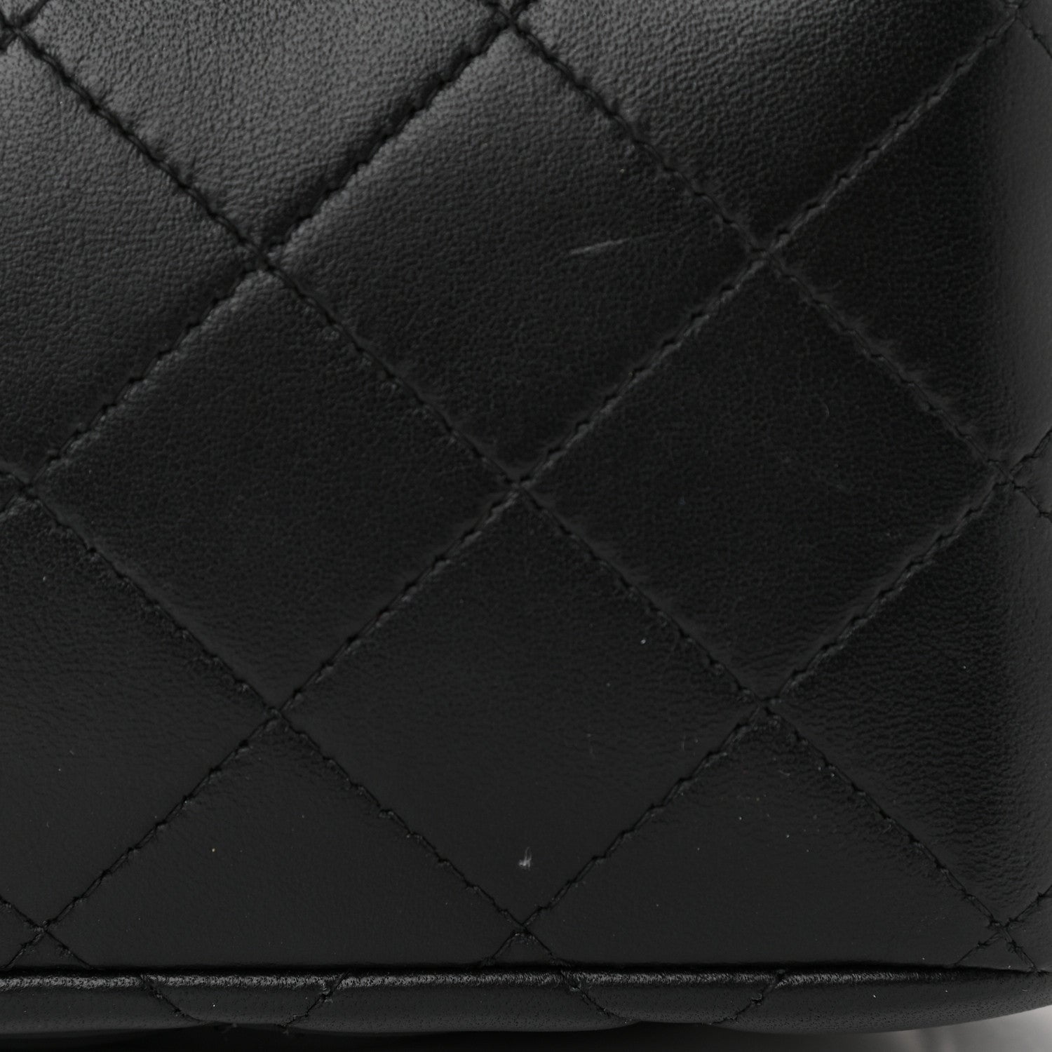 Chanel Lambskin Quilted Mini Square Flap Black 10 of 10