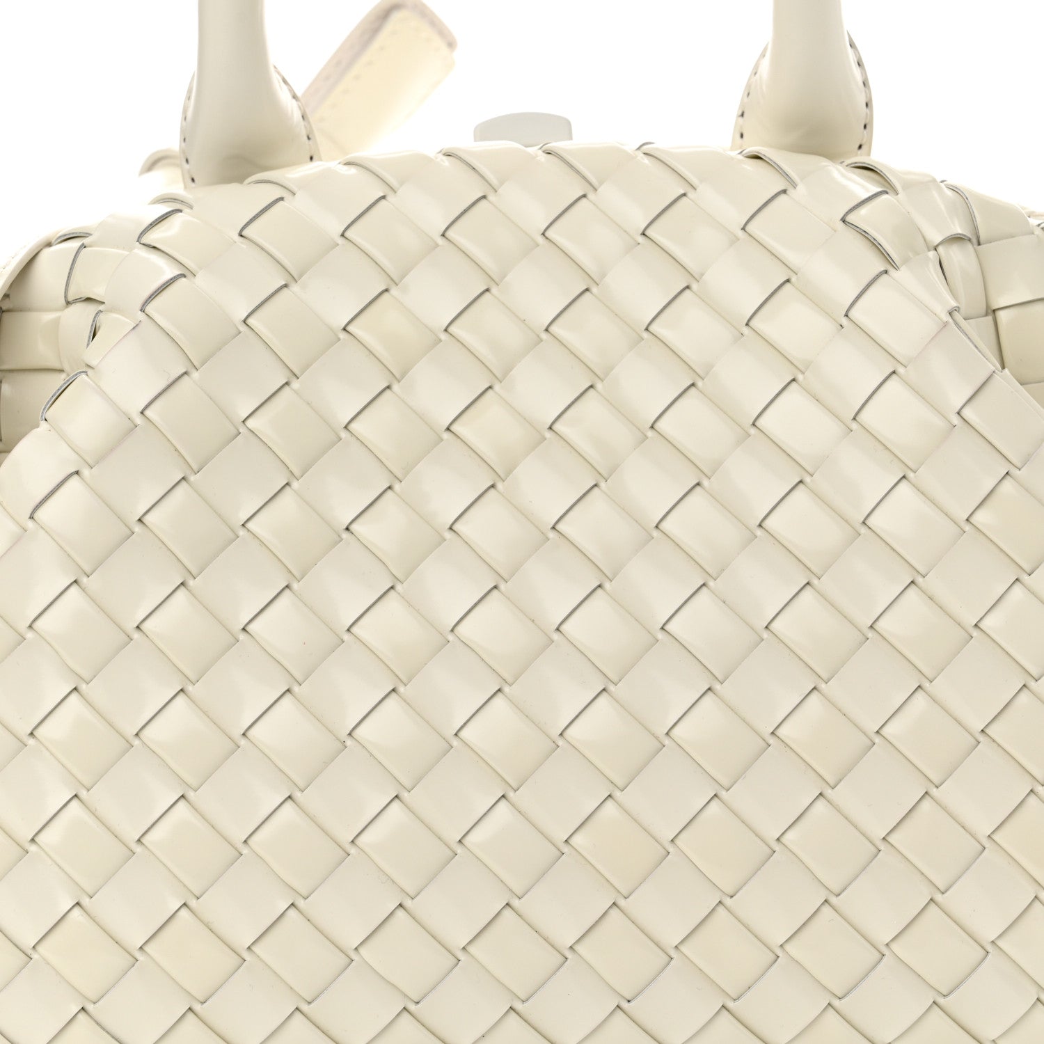 Bottega Veneta Nappa Intrecciato Small Handle Bag Chalk 8 of 10