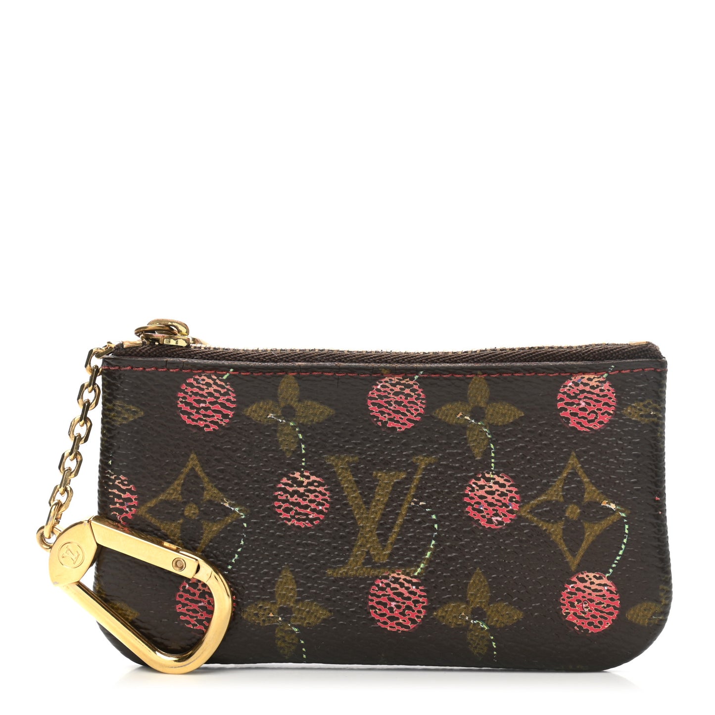 Monogram Cerises Key Pouch