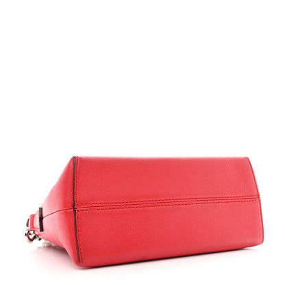 Fendi Vitello Dolce Studded Mini By The Way Boston Bag Fragola 4 of 10