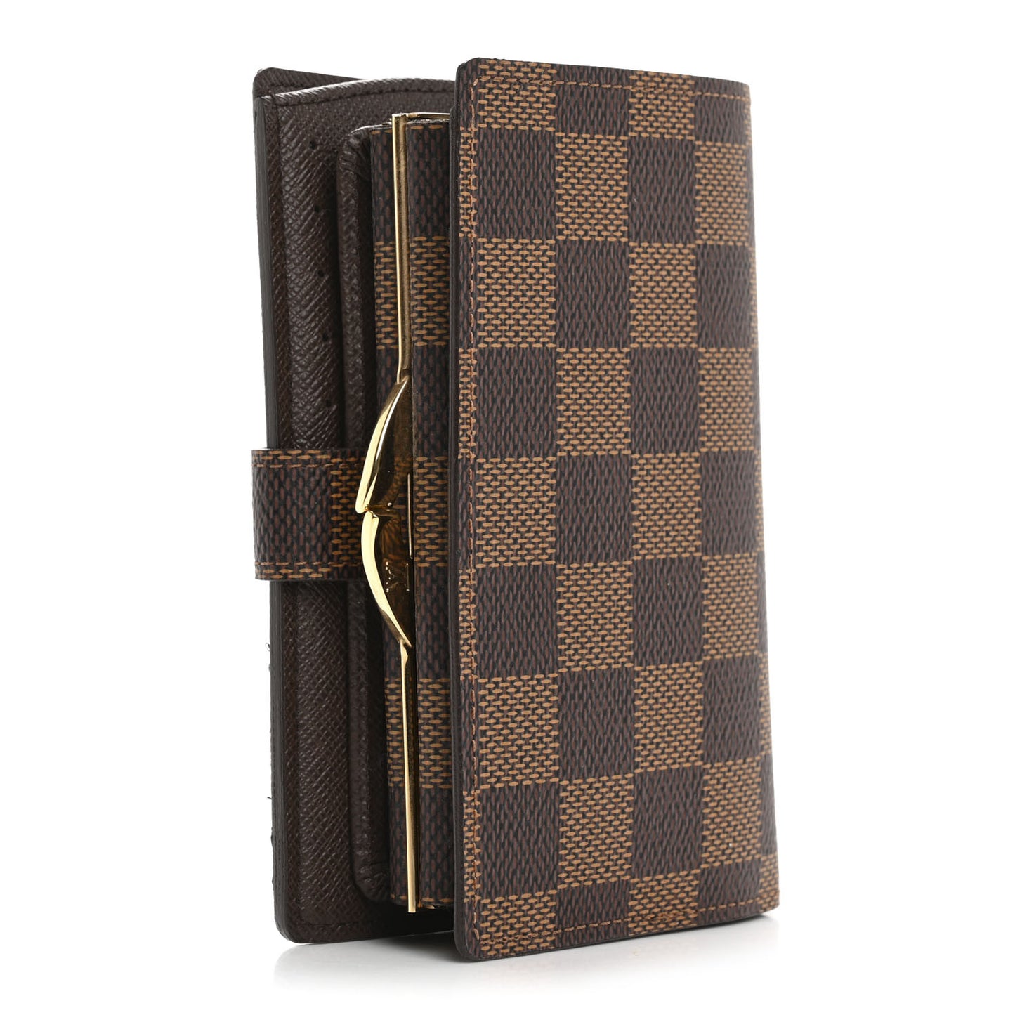 Damier Ebene French Purse Wallet