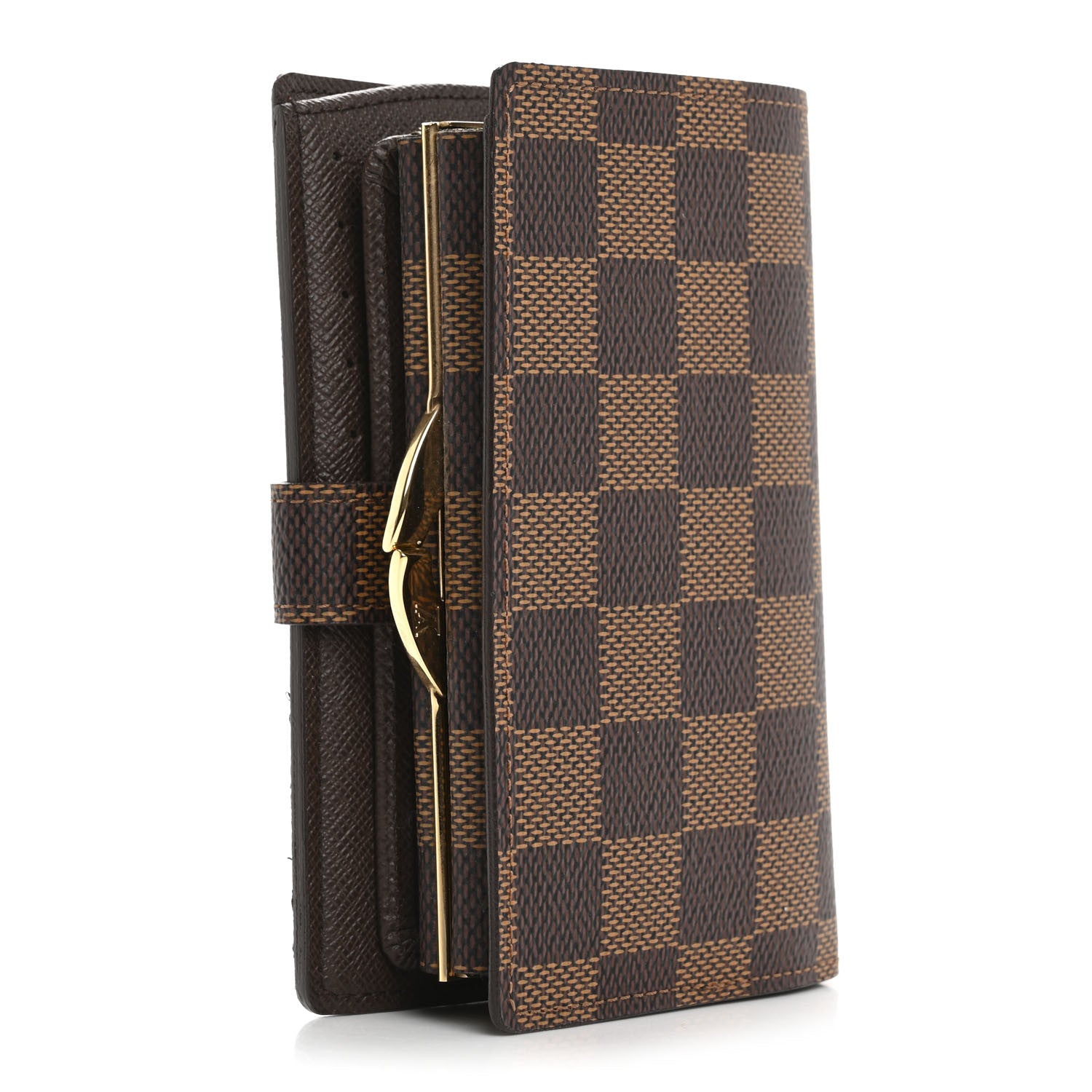 Louis Vuitton Damier Ebene French Purse Wallet 3 of 7