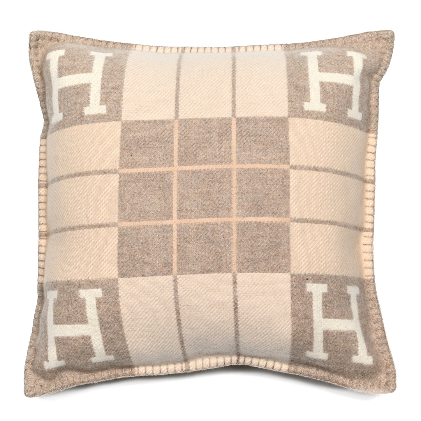 Wool Cashmere Avalon III Pillow PM Coco Camomille