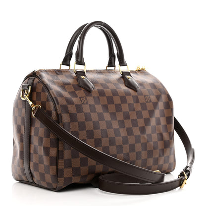 Louis Vuitton Damier Ebene Speedy Bandouliere 30 4 of 11