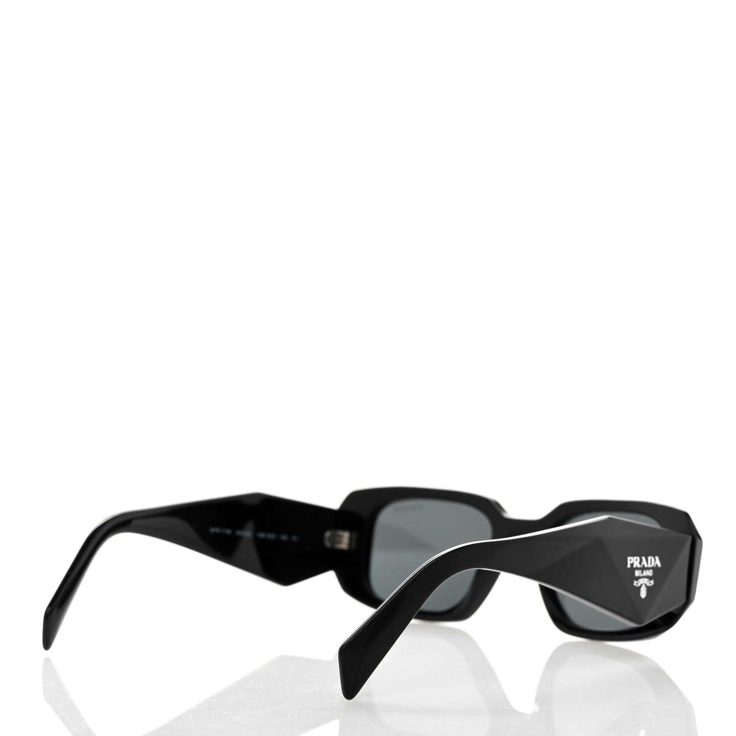 Acetate Symbole Sunglasses SPR 17W Black