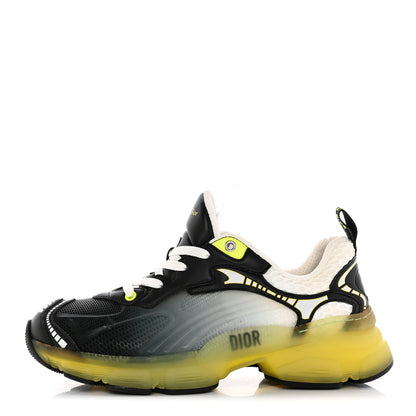 Christian Dior Matte Technical Fabric Mesh Dior Vibe Sneakers 38 White Yellow 1 of 10