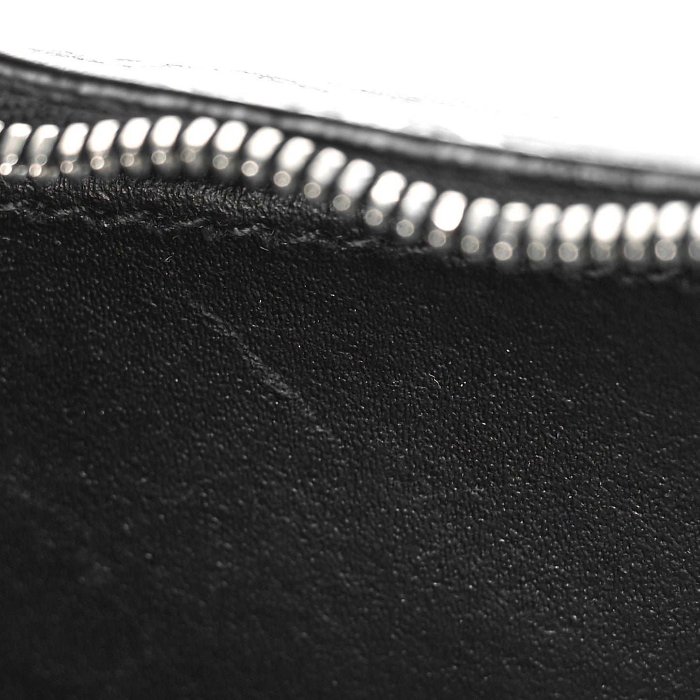Calfskin Diagonal Allover Logo Print XS Everyday Camera Bag Black White