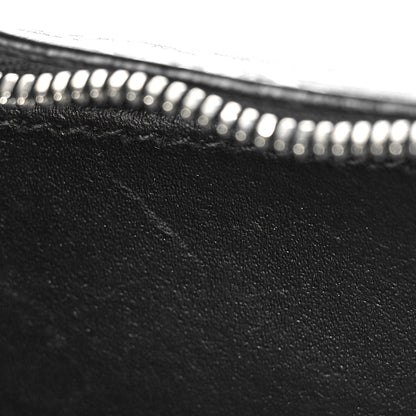 Balenciaga Calfskin Diagonal Allover Logo Print XS Everyday Camera Bag Black White 9 of 9